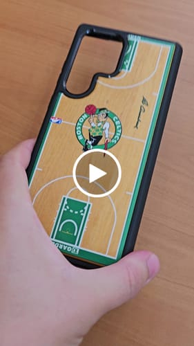 Customer video review of Boston Celtics - NBA Authentic Wood Case