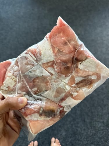 Customer photo review of Scott Seafood Gift Card
