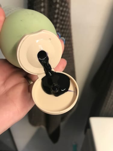 Customer photo review of Ethan Thomas Black shampoo & mask duo