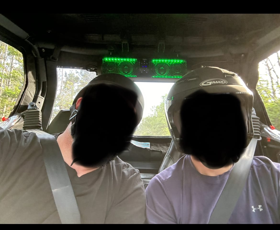Customer photo review of 18" UTV Sound Bar with RGB & Bluetooth for 1.56"-2.25" Cages
