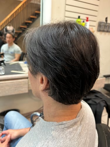 Customer photo review of Thickening Shampoo