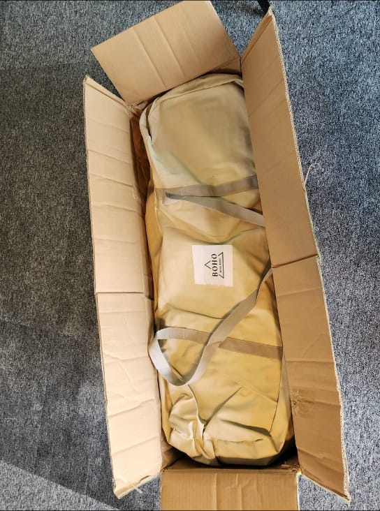 Customer photo review of Classic Bell Tent