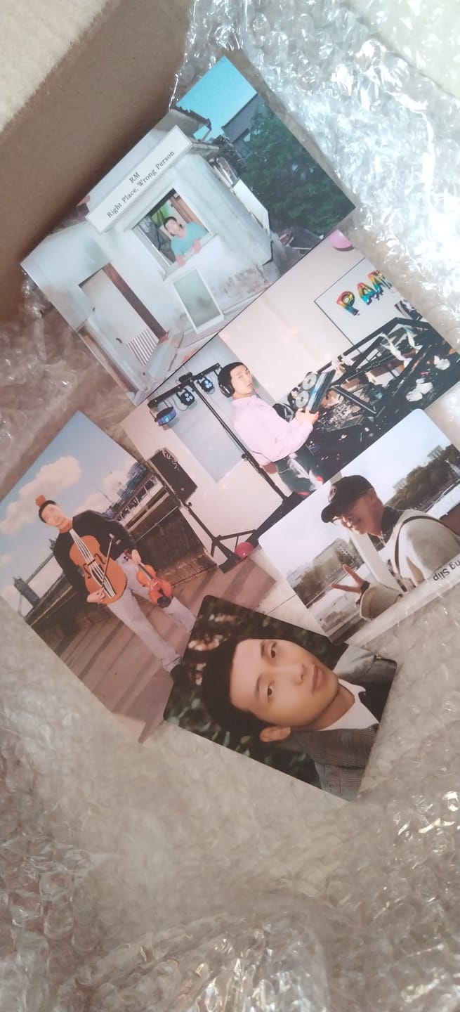 Customer photo review of RM - RIGHT PLACE, WRONG PERSON SOLO 2ND ALBUM WEVERSE ALBUM