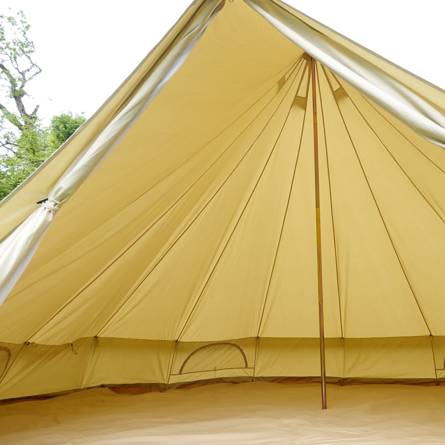 Customer photo review of Classic Bell Tent