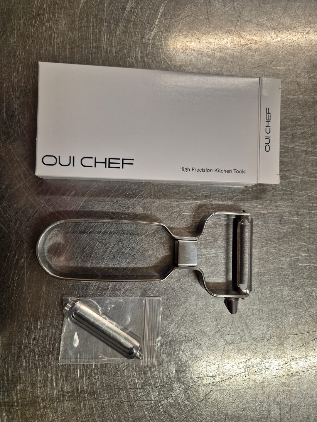 Customer photo review of SkinOff Speed Peeler with replacement blades