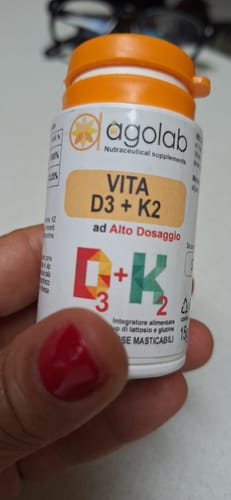 Customer photo review of Vitamina D3 + K2 Masticabile