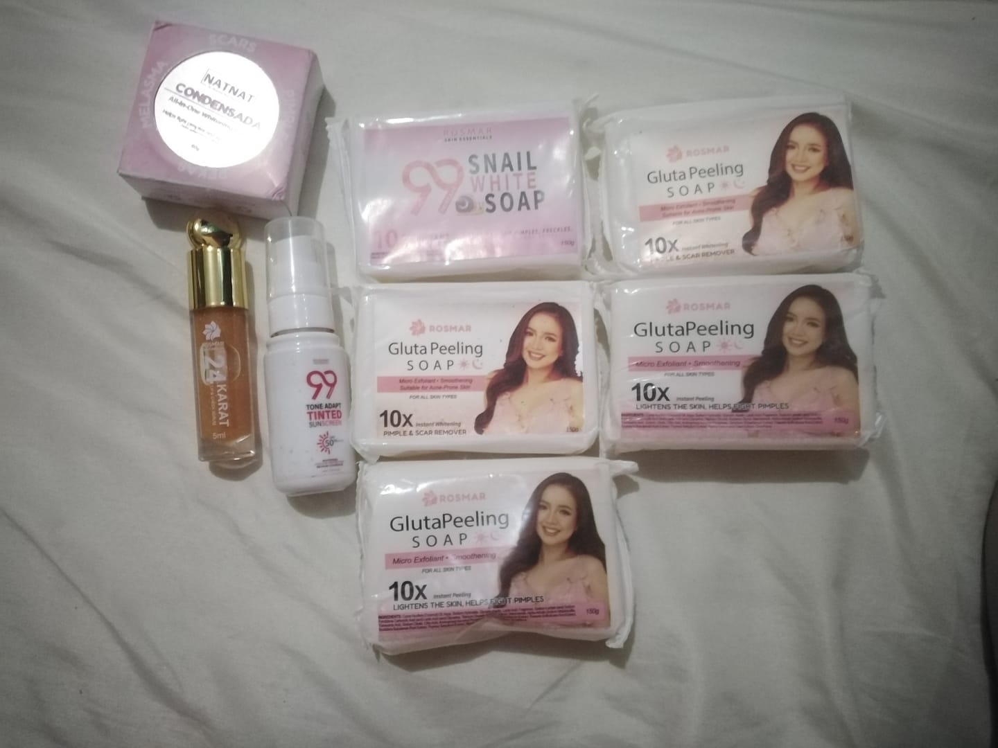 Customer photo review of Rosmar 99 Skincare Snail White Soap
