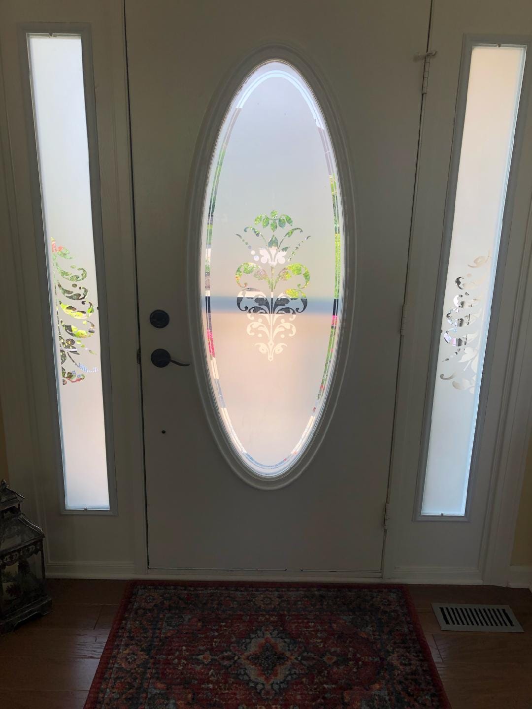 Customer photo review of Clear 1 Lite Glass and Frame Kit (Full Sidelite)