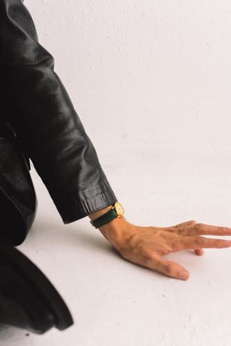 Customer photo review of Oval Bubble Diamond Watch