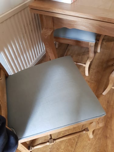 Customer photo review of Fabric Paint -- Light Grey