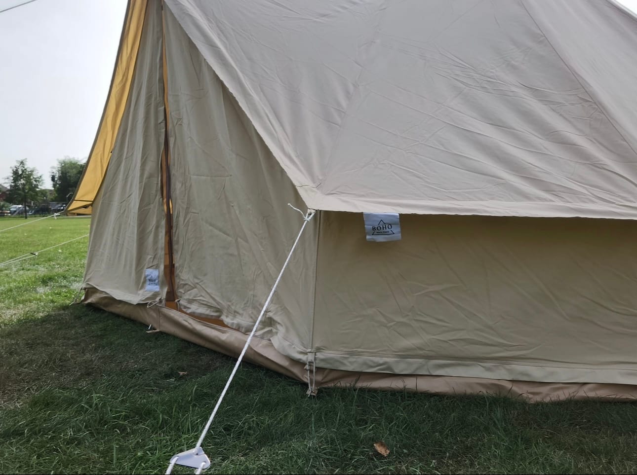 Customer photo review of Classic Bell Tent
