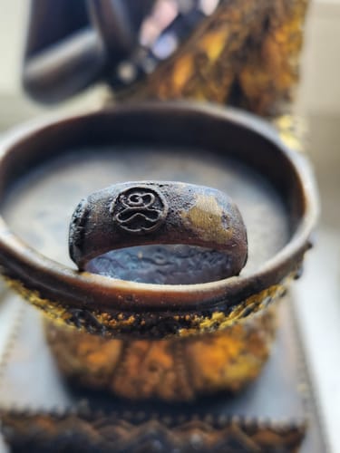 Customer photo review of Bagues de pouvoir Wen Mahayantra - Très Vénérable LP Moon Tithasilo.
