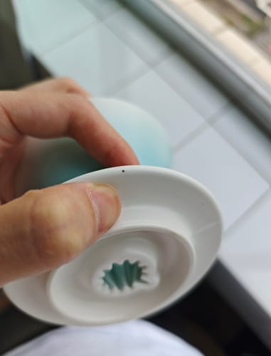 Customer photo review of V60 Ceramic Pour Over Coffee Dripper with Sharing Pot - MUVNA