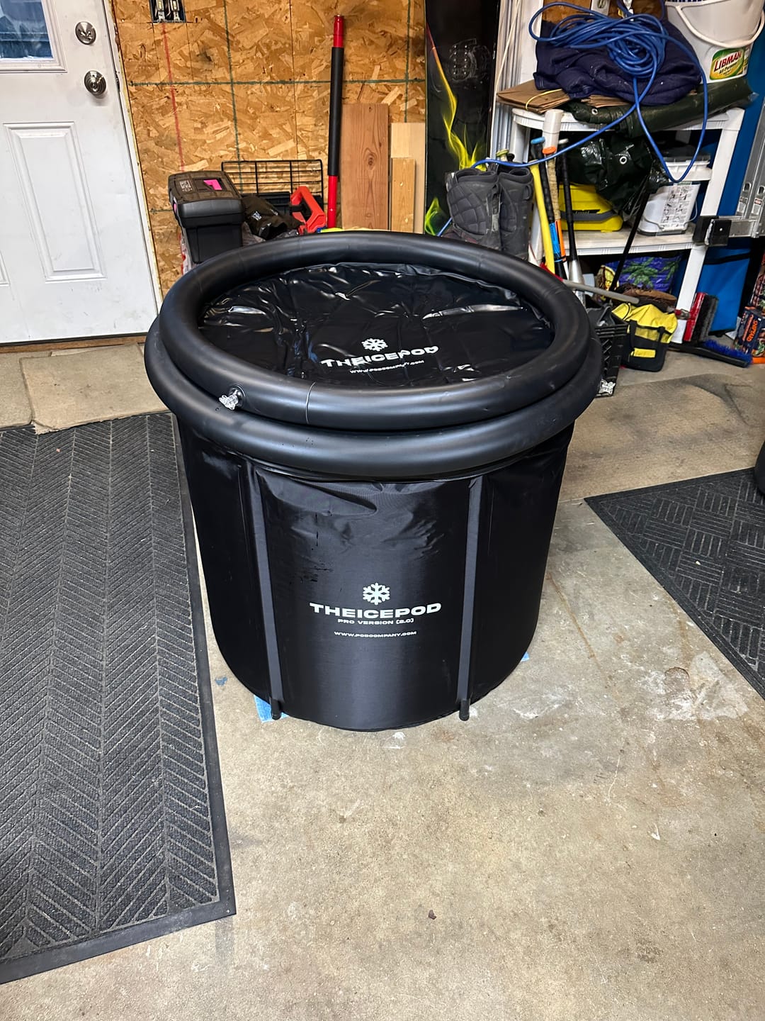Customer photo review of Insulated Ice Pod Lid
