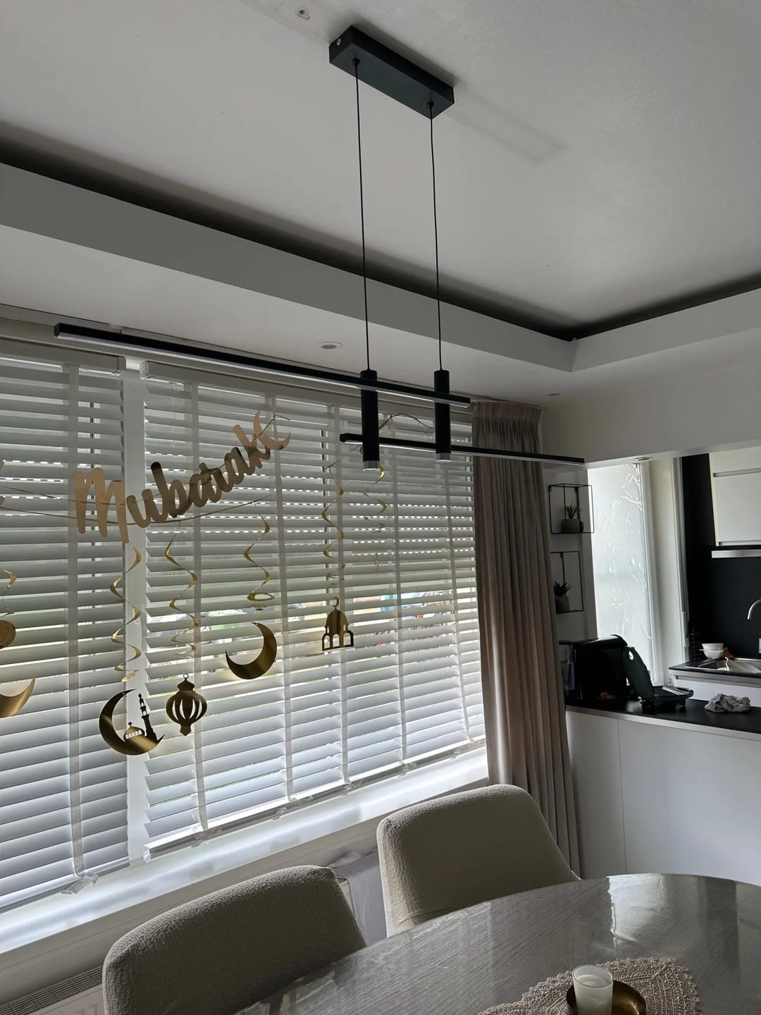 Customer photo review of WOMO Spotlight Linear Pendant Light-WM2037