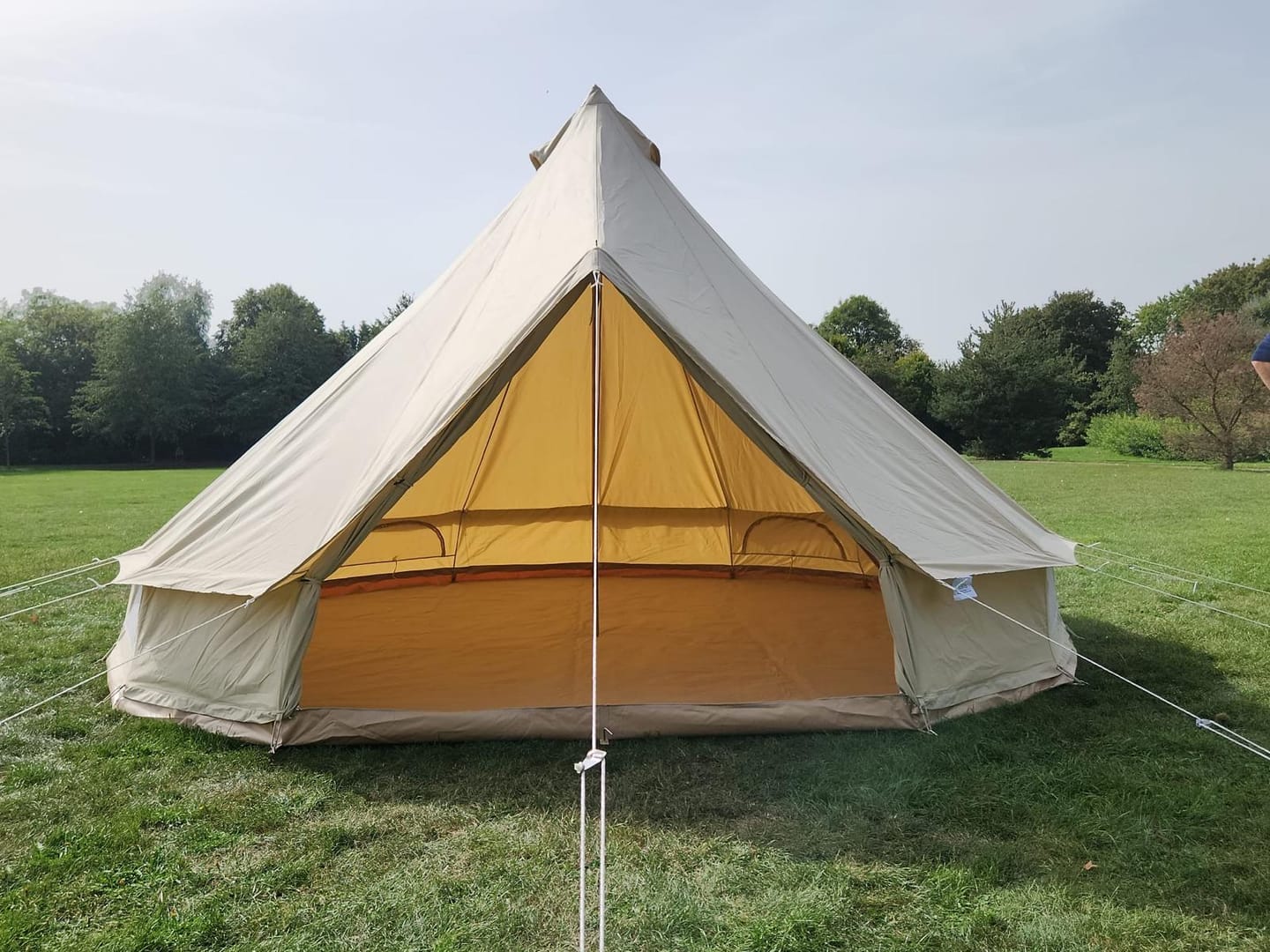 Customer photo review of Classic Bell Tent