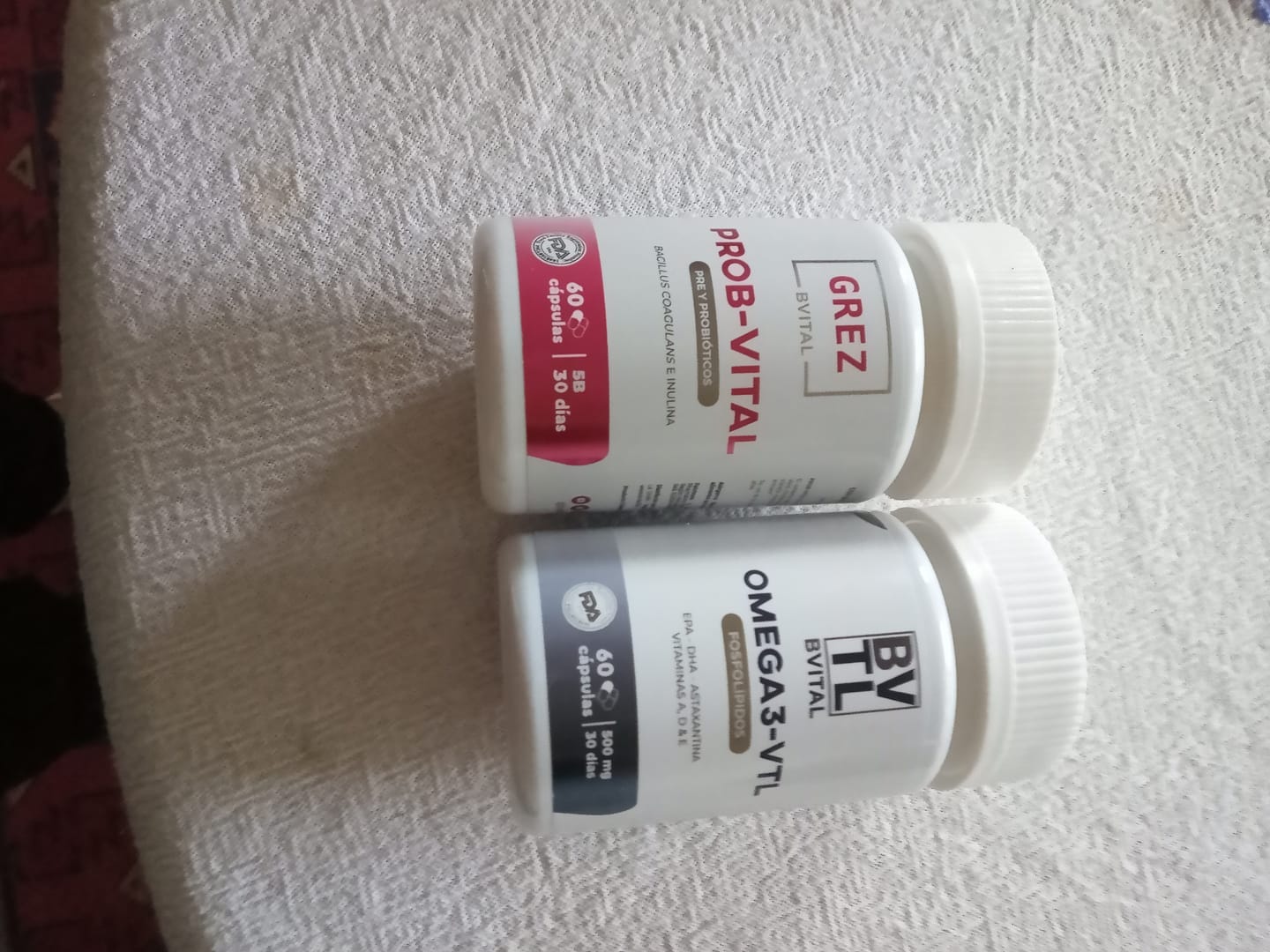 Customer photo review of PROB-VITAL - Simbiótico (Probióticos & prebióticos)