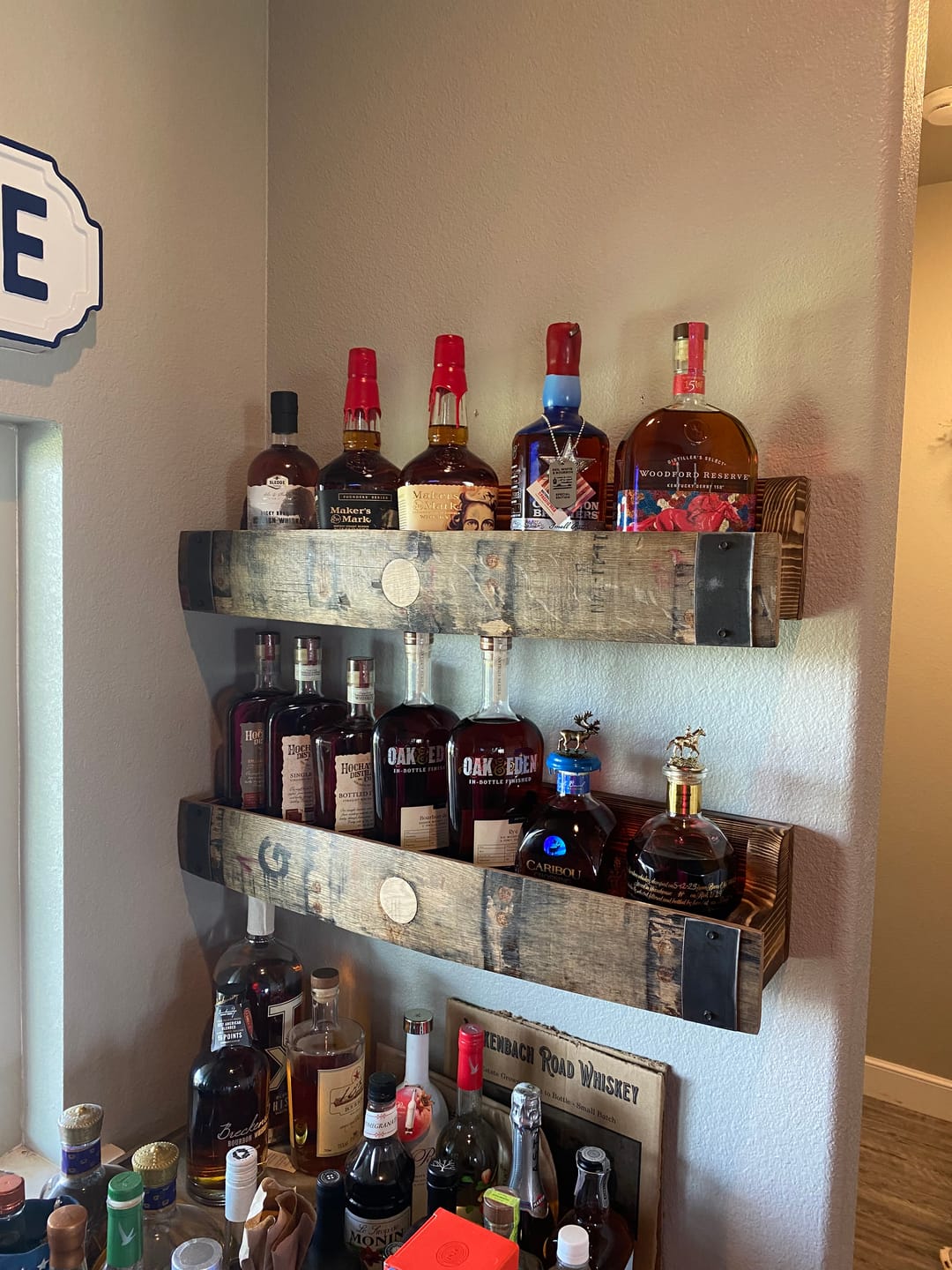 Customer photo review of Blanton's The Original Single Barrel Bourbon Whiskey