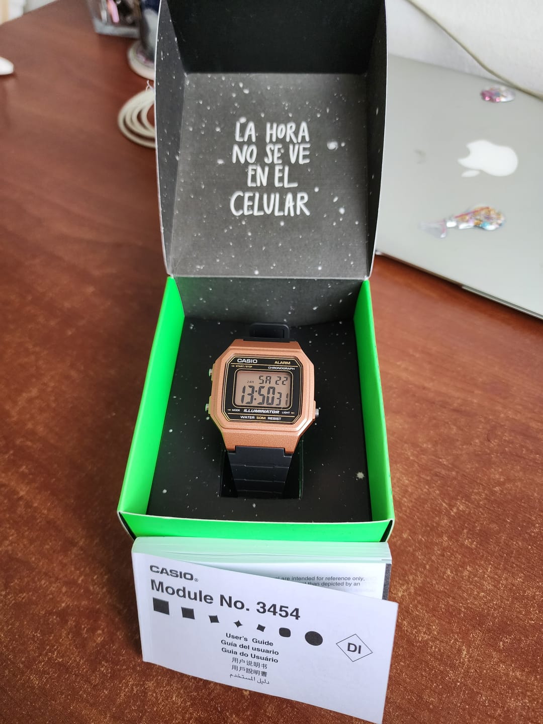 Customer photo review of Reloj Casio Vintage W-217HM-5AVDF Rosado