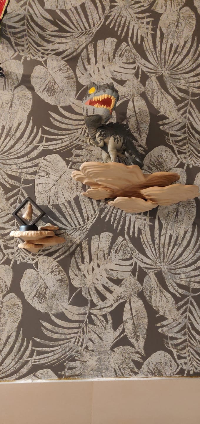 Customer photo review of Schichtpilz Wandregal