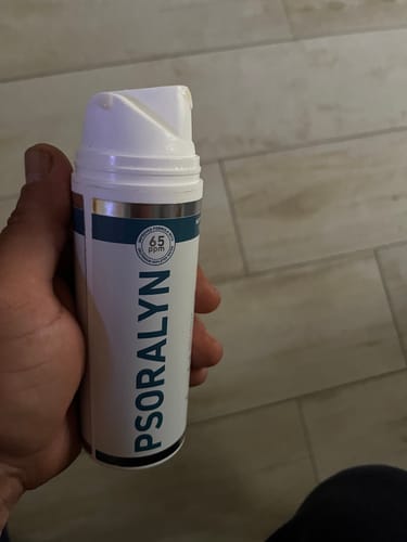 Customer photo review of Psoralyn - pikkelysömör elleni krém