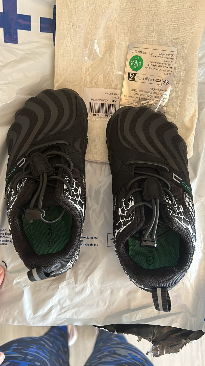 Customer photo review of Niños Vitality Ⅰ - Zapatos Barefoot