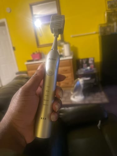 Customer photo review of Platinum Sonic Toothbrush 2.0 *New Limited Edition Color*