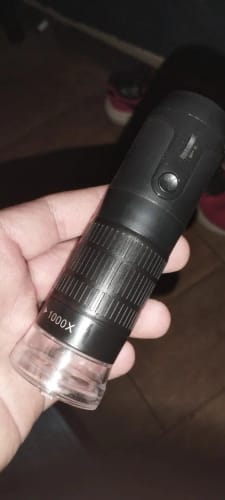 Customer photo review of Loupe électronique de poche