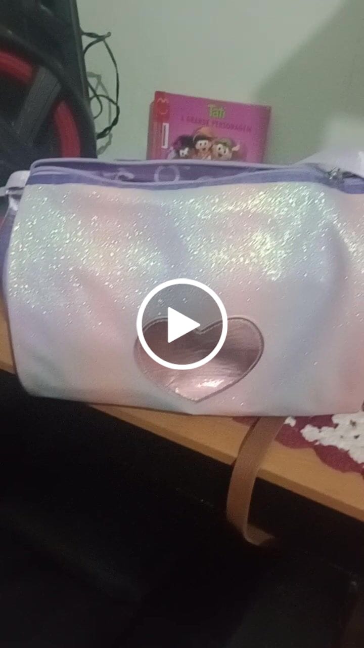 Customer video review of Sparkle Duffle Bag