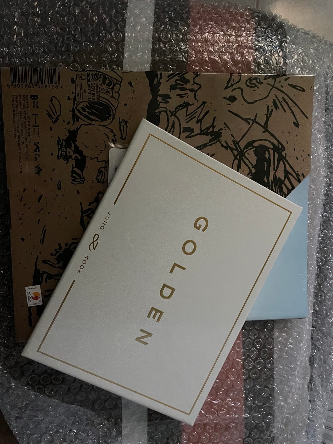 Customer photo review of BTS JUNGKOOK - GOLDEN 1ST SOLO ALBUM