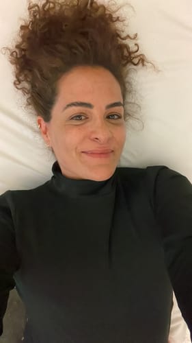 Customer photo review of Luna Long Sleeve Swimwear