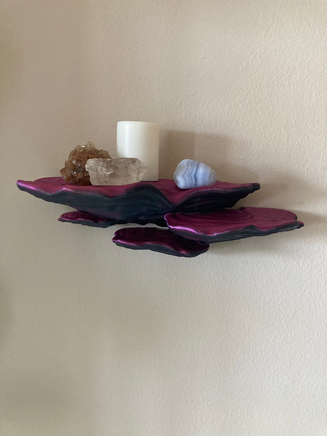 Customer photo review of Schichtpilz Wandregal