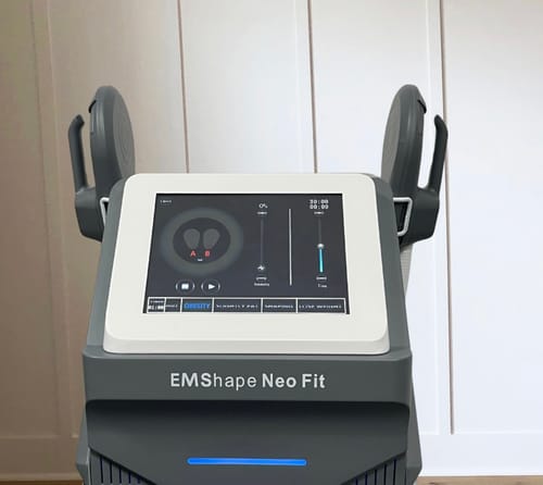 Customer photo review of EMShape®  Neo Fit Body Sculpting Machine