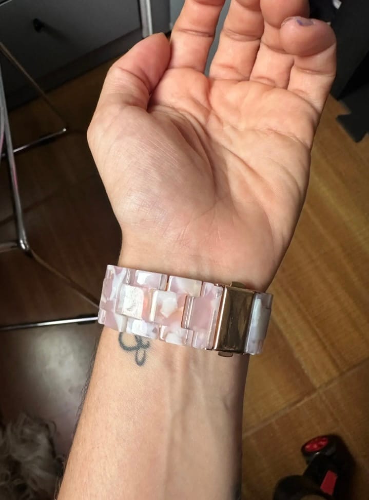 Customer photo review of NEU: Apple Watch Keramikarmband 'Alice'