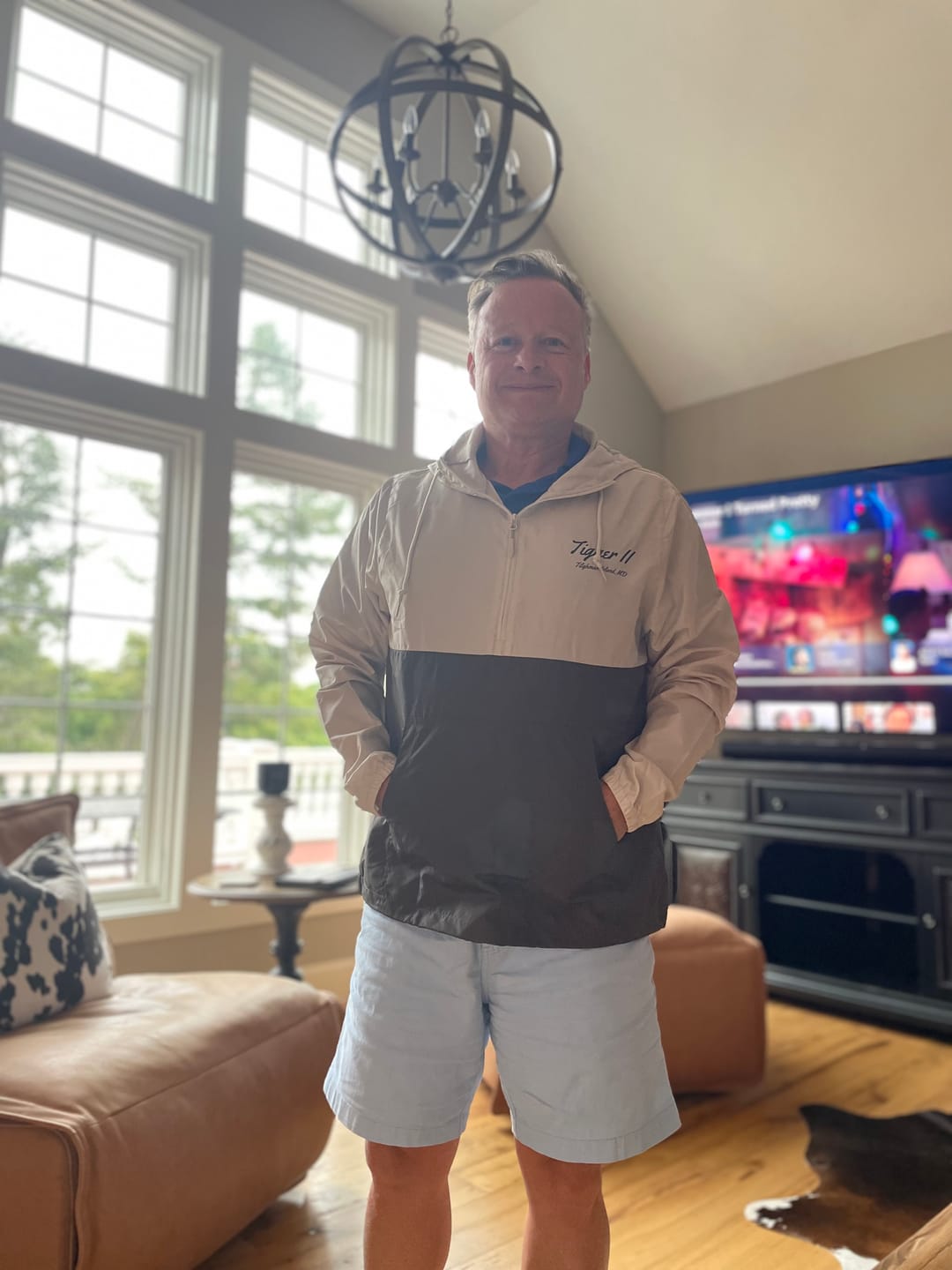 Customer photo review of Lightweight Windbreaker - Pullover/Half-Zip