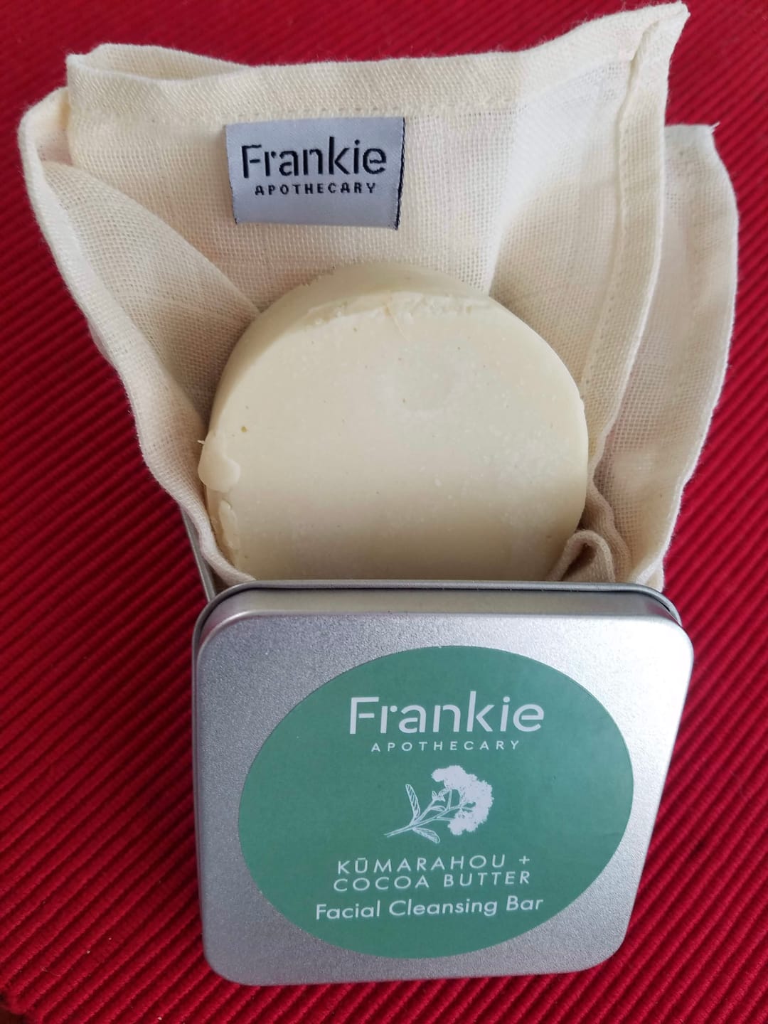 Customer photo review of Kūmarahou Facial Cleansing Cake - Winner, Best Cleansing Bar 2024