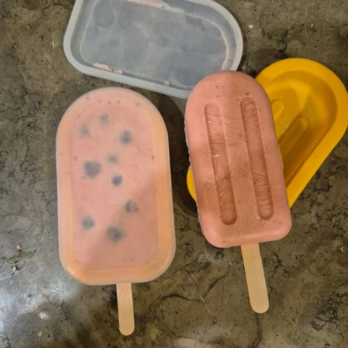 Customer photo review of 9 תבניות סיליקון להכנת ארטיקים