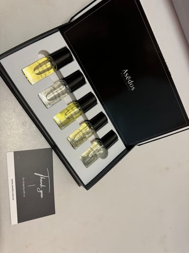 Customer photo review of Asēdos Perfume Oil Set - His Collection