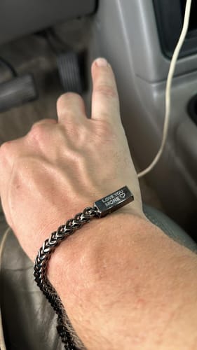 Customer photo review of Franco Link Bracelet | 6MM