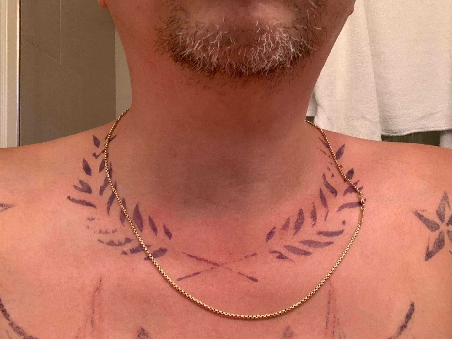 Customer photo review of 1 oz. Bottle of Fresh Jagua tattoo Gel