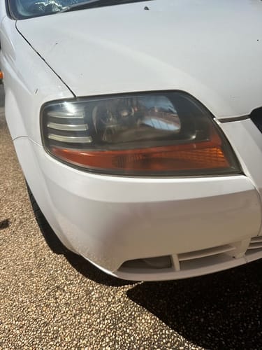 Customer photo review of 1 x Headlight Restore Wipes Kit