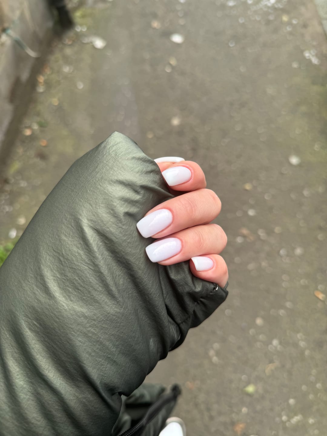 Customer photo review of Semilac Fiber Base UV Gel Polish 7 ml