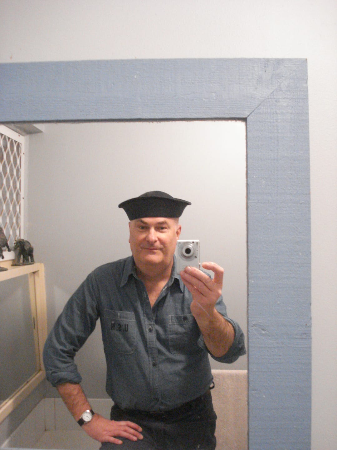 Customer photo review of WWII US Navy Dixie Cup Hat - Navy