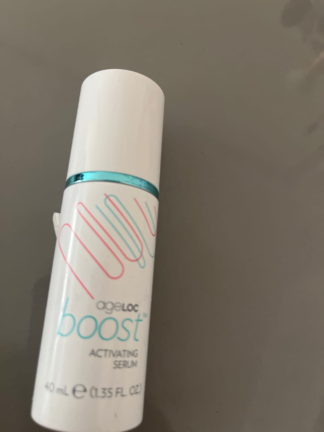Customer photo review of ageLOC Boost Activating Serum