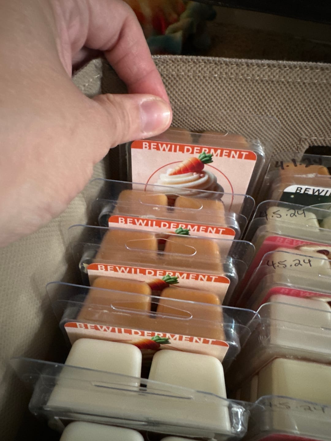 Customer photo review of Carrot Cupcake Melts