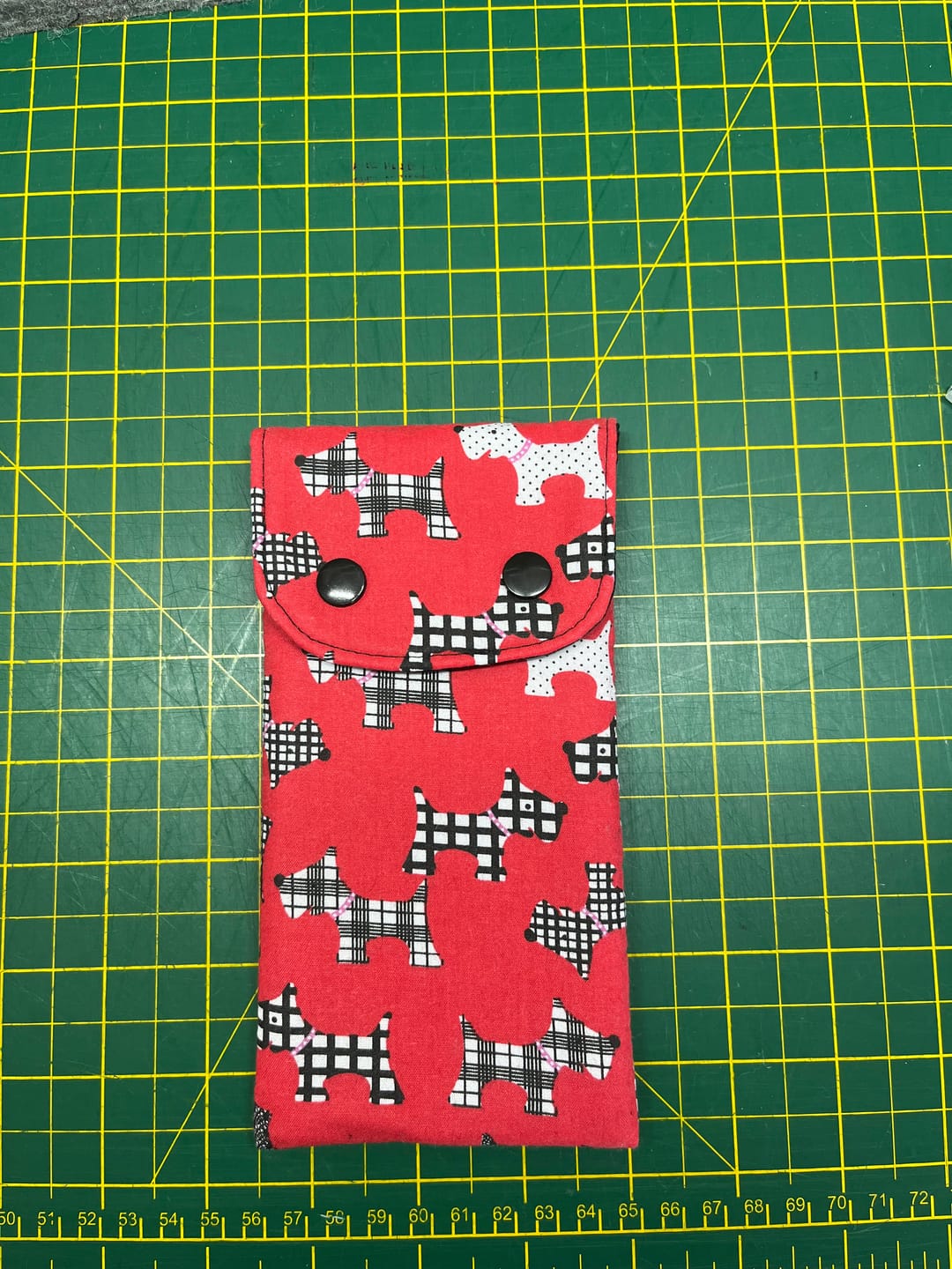 Customer photo review of Scotty Dog Polycotton Fabric