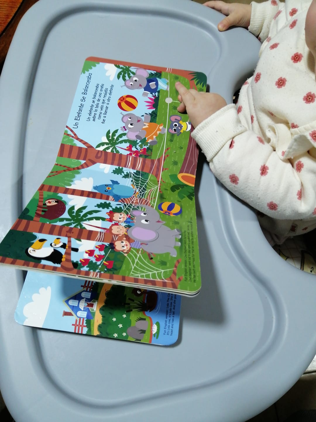 Customer photo review of Libro Interactivo Canciones de Animales en español