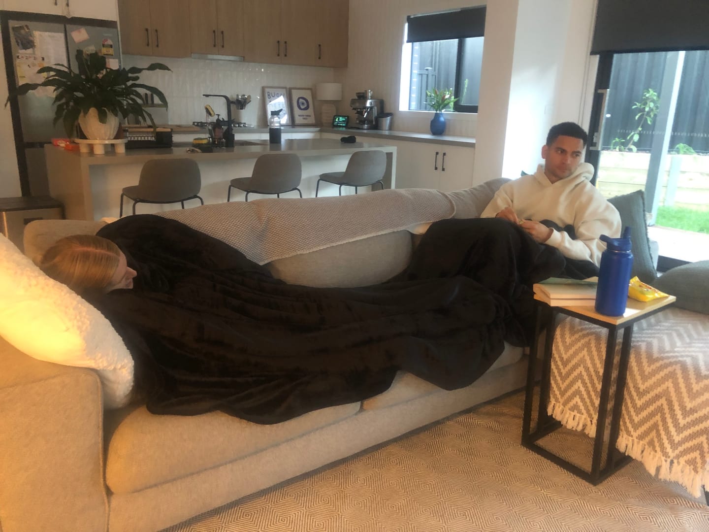 Customer photo review of The Mega Blanket