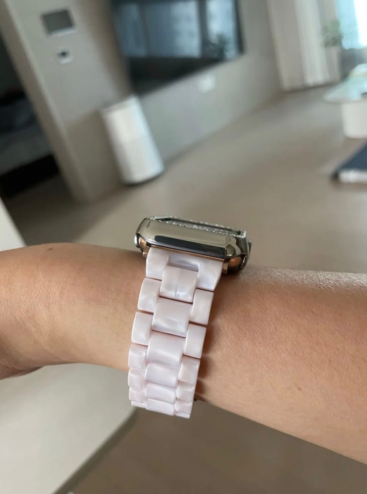 Customer photo review of NEU: Apple Watch Keramikarmband 'Alice'
