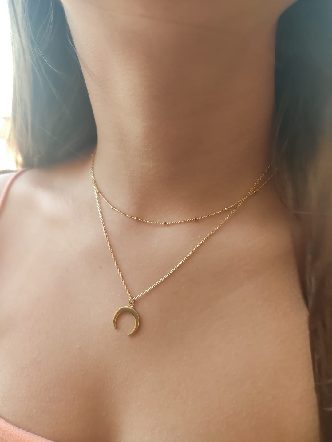 Customer photo review of Collar Moon Slice